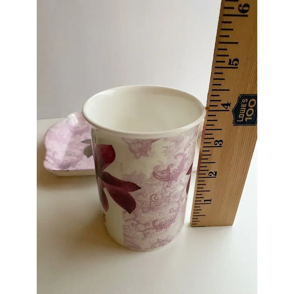 Paula Scaletta Cup Coffee/Tea Designed For R2S Fine China And Melamine Tray